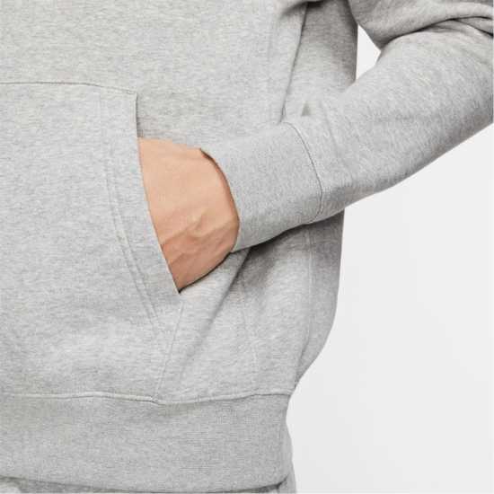 Nike Sportswear Club Fleece Men's Graphic Pullover Hoodie Grey/White Мъжки суитчъри и блузи с качулки