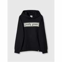 Pretty Green Pg Lf Box Print Hdy Sn61  Мъжки суитчъри и блузи с качулки