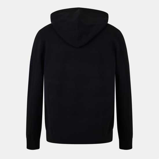 Мъжки суитчъри и блузи с качулки Jack And Jones Knitted Hoodie Mens Черно Jack And Jones Knitted Hoodie Mens Черно Мъжки суитчъри и блузи с качулки