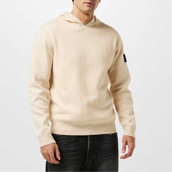 Мъжки суитчъри и блузи с качулки Jack And Jones Knitted Hoodie Mens Лунна лъчина Jack And Jones Knitted Hoodie Mens Лунна лъчина Мъжки суитчъри и блузи с качулки