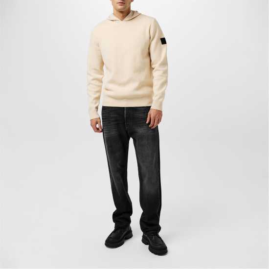 Мъжки суитчъри и блузи с качулки Jack And Jones Knitted Hoodie Mens Лунна лъчина Jack And Jones Knitted Hoodie Mens Лунна лъчина Мъжки суитчъри и блузи с качулки