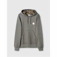 Pretty Green Pg Lounge Hoody Sn61 Grey 