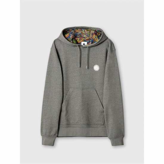 Pretty Green Pg Lounge Hoody Sn61 Grey Pretty Green Pg Lounge Hoody Sn61 Grey