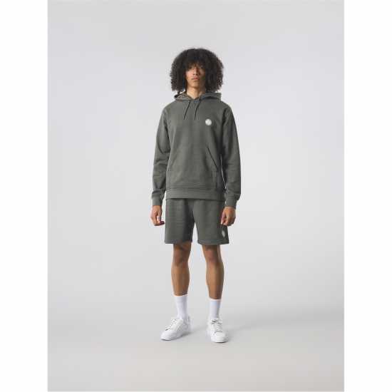 Pretty Green Pg Lounge Hoody Sn61 Grey Pretty Green Pg Lounge Hoody Sn61 Grey