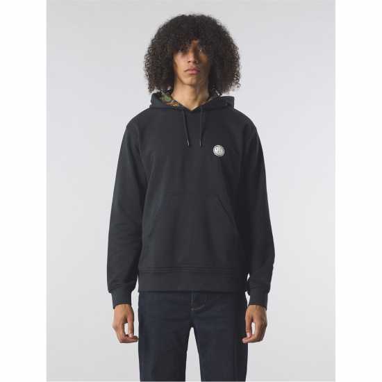 Pretty Green Pg Lounge Hoody Sn61 Black Pretty Green Pg Lounge Hoody Sn61 Black