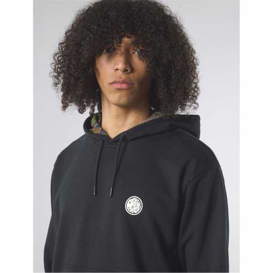 Pretty Green Pg Lounge Hoody Sn61 Black Pretty Green Pg Lounge Hoody Sn61 Black