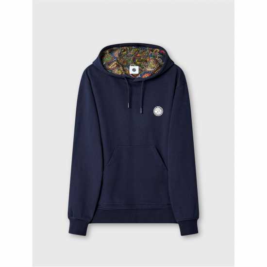 Pretty Green Pg Lounge Hoody Sn61 Navy Pretty Green Pg Lounge Hoody Sn61 Navy