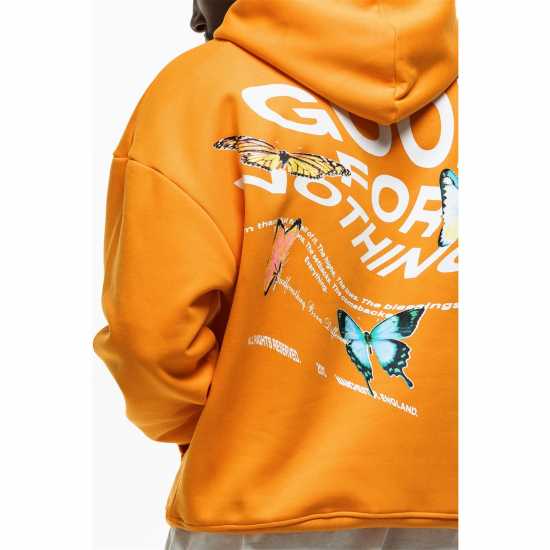 Мъжки суитчъри и блузи с качулки Good For Nothing Wanderlust Hoodie Оранжево Good For Nothing Wanderlust Hoodie Оранжево Мъжки суитчъри и блузи с качулки