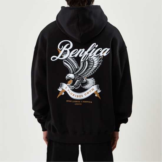 Мъжки суитчъри и блузи с качулки Legacies Benfica Rock Hood Черно Legacies Benfica Rock Hood Черно Мъжки суитчъри и блузи с качулки