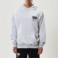 Legacies Manchester City Rose Hood Сив марл Мъжки суитчъри и блузи с качулки