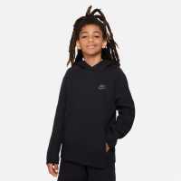 Nike Sportswear Tech Fleece Big Kids' (Boys') Pullover Hoodie Black Детски суитчъри и блузи с качулки