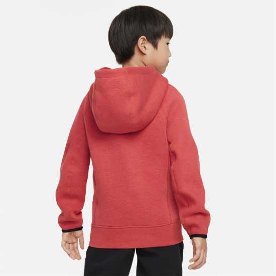 Nike Sportswear Tech Fleece Hoodie Juniors Univ Red 