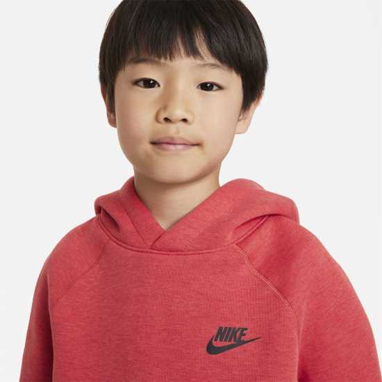 Nike Sportswear Tech Fleece Hoodie Juniors Univ Red 