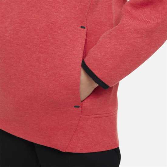 Nike Sportswear Tech Fleece Hoodie Juniors Univ Red 
