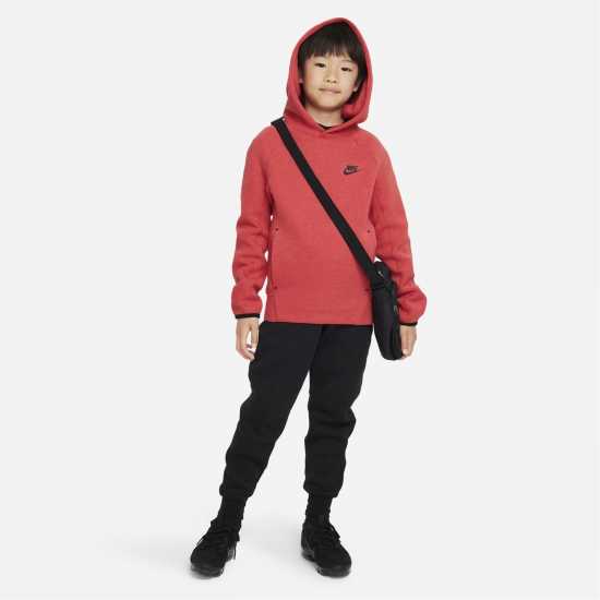Nike Sportswear Tech Fleece Hoodie Juniors Univ Red 