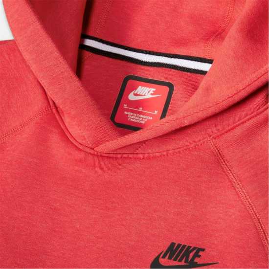 Nike Sportswear Tech Fleece Hoodie Juniors Univ Red 