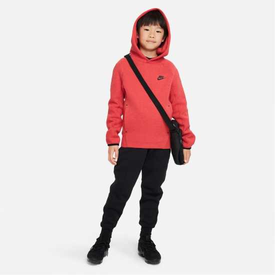 Nike Sportswear Tech Fleece Hoodie Juniors Univ Red 