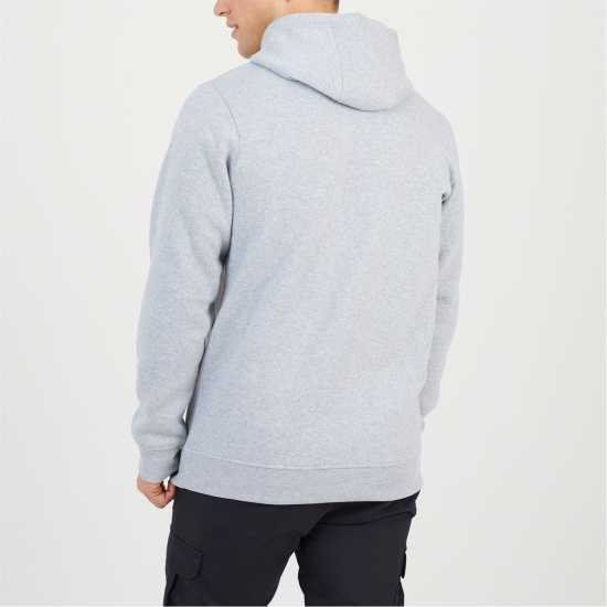 Brave Soul Mens Overhead Hoodie With Cross Over Neck  