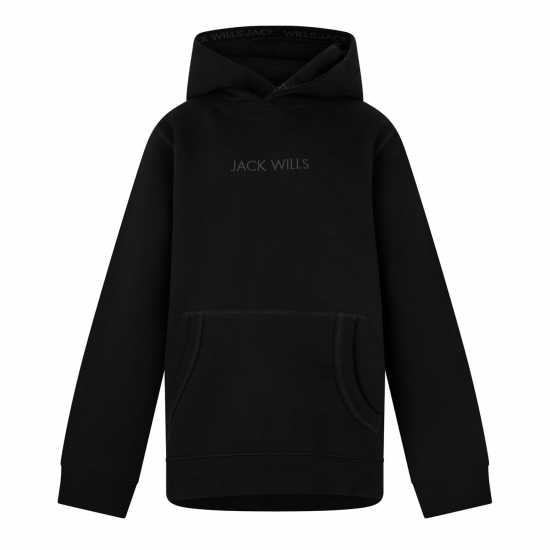 Jack Wills Wills Junior Jacquard Hoodie  Детски суитчъри и блузи с качулки