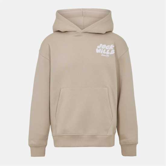 Jack Wills Ll Oth Jn00 Beige Детски суитчъри и блузи с качулки