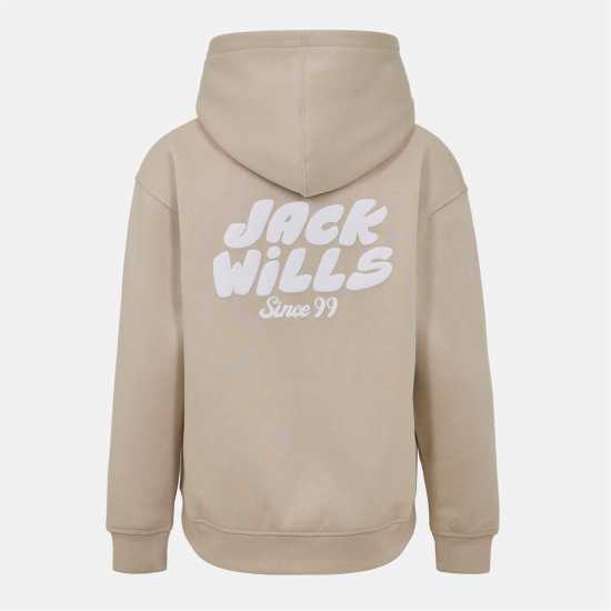 Jack Wills Ll Oth Jn00 Beige Детски суитчъри и блузи с качулки