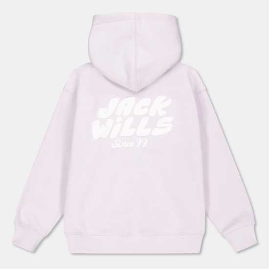 Jack Wills Ll Oth Jn00 Lilac Детски суитчъри и блузи с качулки
