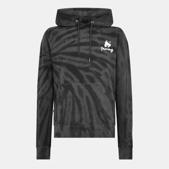 Money Bleach Tie Hood Черно 