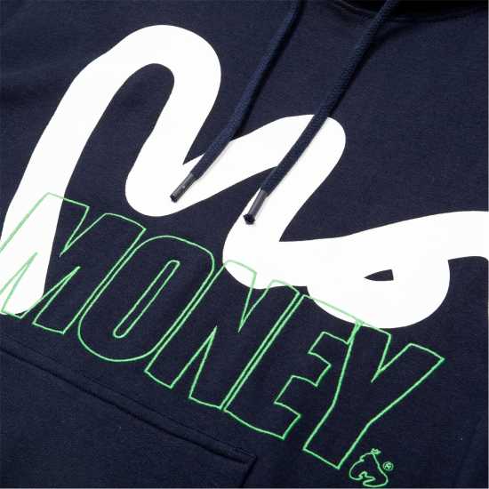 Мъжки суитчъри и блузи с качулки Money Stencil Block Hood Морска синьо Money Stencil Block Hood Морска синьо Мъжки суитчъри и блузи с качулки