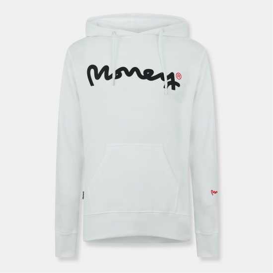 Money Chop Signature Hoodie Бяло Money Chop Signature Hoodie Бяло