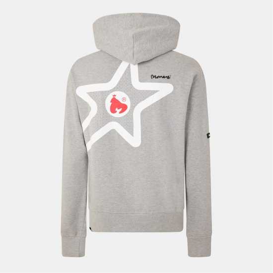 Мъжки суитчъри и блузи с качулки Money Sig Star Hood Grey Melange Money Sig Star Hood Grey Melange Мъжки суитчъри и блузи с качулки