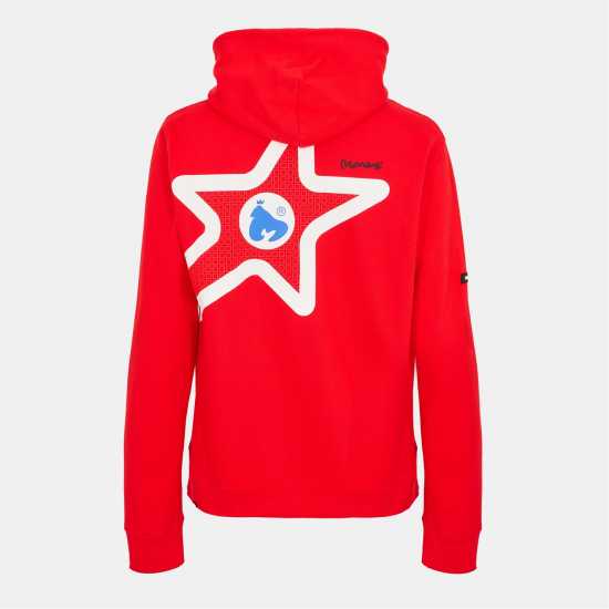 Money Sig Star Hood Poppy Red Мъжки суитчъри и блузи с качулки