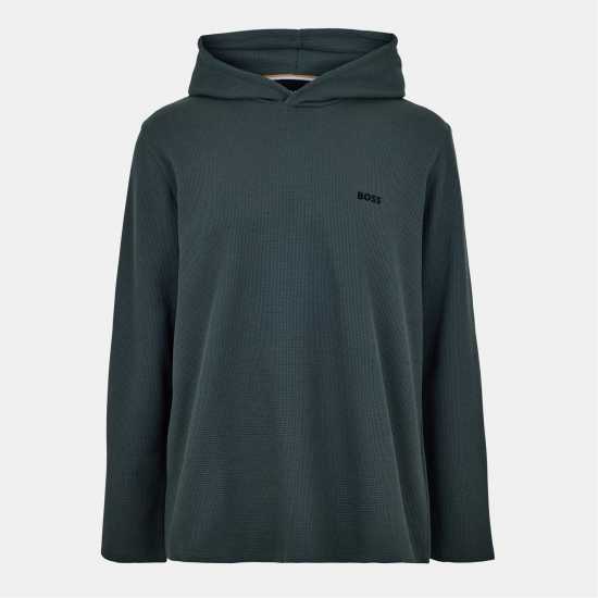 Мъжки суитчъри и блузи с качулки Hugo Boss Мъжки Суитшърт Boss Waffle Hoody Mens Open Green 345 Hugo Boss Мъжки Суитшърт Boss Waffle Hoody Mens Open Green 345 Мъжки суитчъри и блузи с качулки