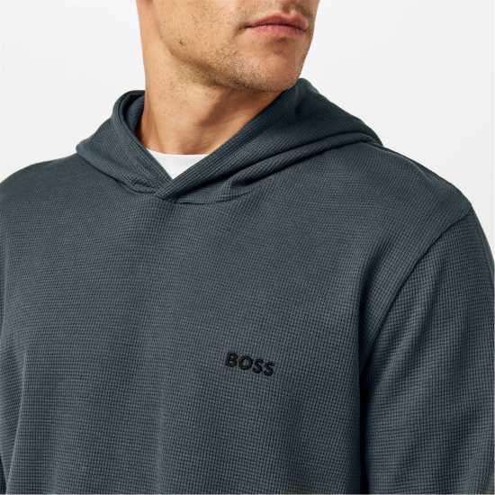 Мъжки суитчъри и блузи с качулки Hugo Boss Мъжки Суитшърт Boss Waffle Hoody Mens Open Green 345 Hugo Boss Мъжки Суитшърт Boss Waffle Hoody Mens Open Green 345 Мъжки суитчъри и блузи с качулки
