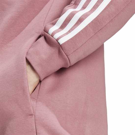 Мъжки суитчъри и блузи с качулки Adidas Essentials Fleece 3-Stripes Full-Zip Hoodie Mens Бордово Adidas Essentials Fleece 3-Stripes Full-Zip Hoodie Mens Бордово Мъжки суитчъри и блузи с качулки