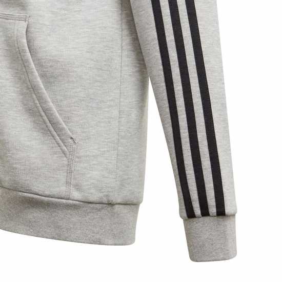 Детски суитчъри и блузи с качулки Adidas 3-Stripes Hoodie Kids Grey/Black Adidas 3-Stripes Hoodie Kids Grey/Black Детски суитчъри и блузи с качулки