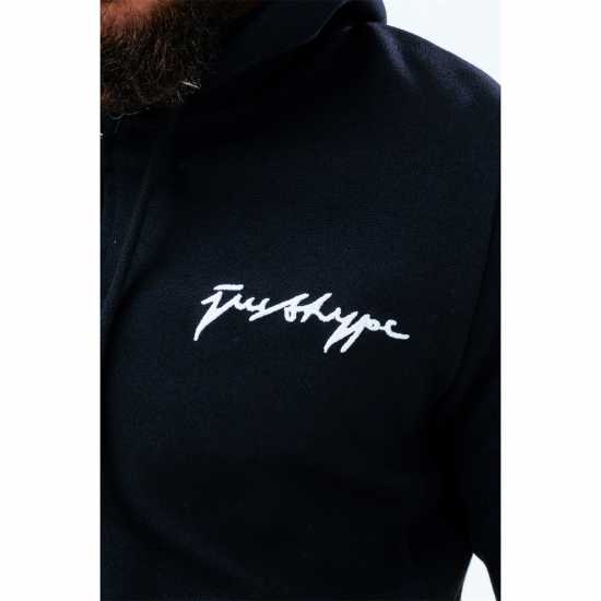 Hype Zip Hoodie Черно Hype Zip Hoodie Черно