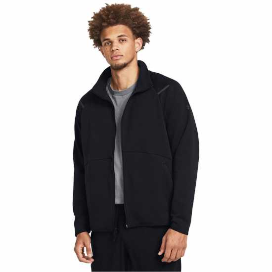 Under Armour Fleece Zip Hoodie Черно 