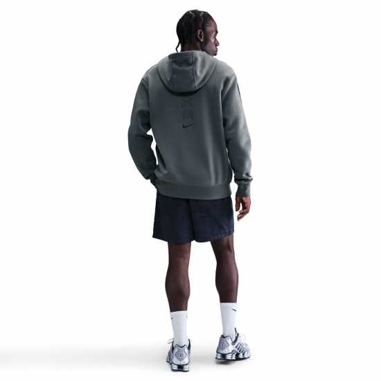 Nike City Hoodie Mens Сиво/Черно 