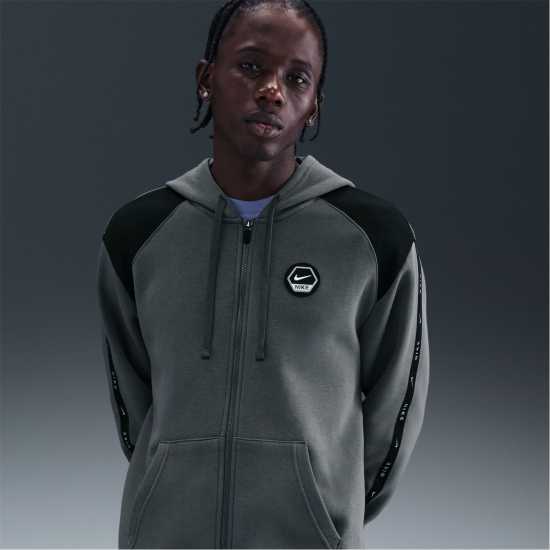Nike City Hoodie Mens Сиво/Черно 