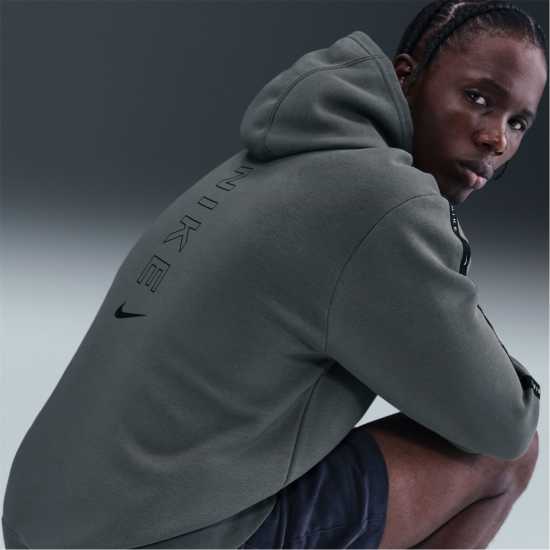Nike City Hoodie Mens Сиво/Черно 
