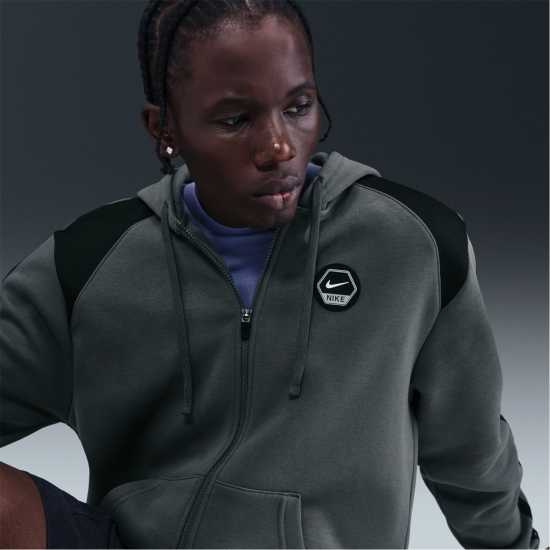 Nike City Hoodie Mens Сиво/Черно 