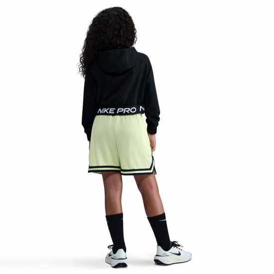 Nike Pro Dri-Fit Full Zip Hoodie Juniors Black Детски суитчъри и блузи с качулки