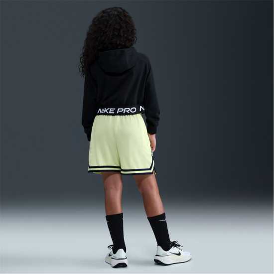 Nike Pro Dri-Fit Full Zip Hoodie Juniors Black Детски суитчъри и блузи с качулки