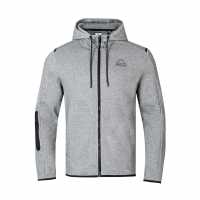 Мъжки суитчъри и блузи с качулки Kappa Tech Fl Full Zip Mens Hoody Сив марл Kappa Tech Fl Full Zip Mens Hoody Сив марл Мъжки суитчъри и блузи с качулки
