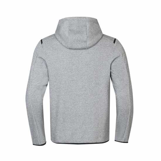 Kappa Tech Fl Full Zip Mens Hoody Сив марл Мъжки суитчъри и блузи с качулки