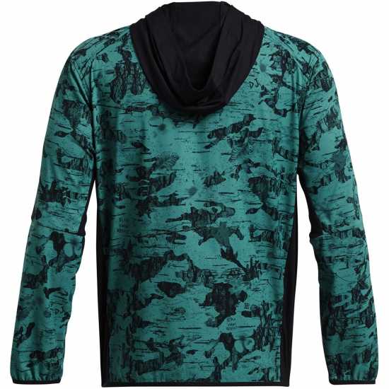 Under Armour Hybrid Zip Hoodie Синьо 