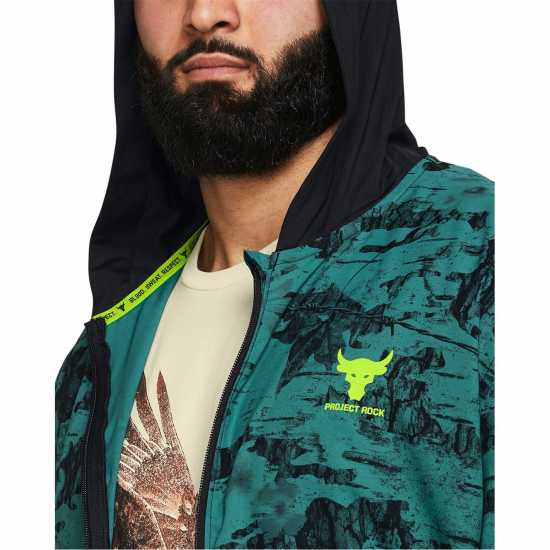 Under Armour Hybrid Zip Hoodie Синьо 