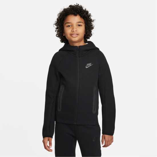 Детски суитчъри и блузи с качулки Nike Sportswear Tech Fleece Full-Zip Hoodie Juniors Черно Nike Sportswear Tech Fleece Full-Zip Hoodie Juniors Черно Детски суитчъри и блузи с качулки