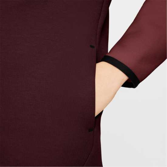 Nike Sportswear Tech Fleece Full-Zip Hoodie Juniors Бордово 