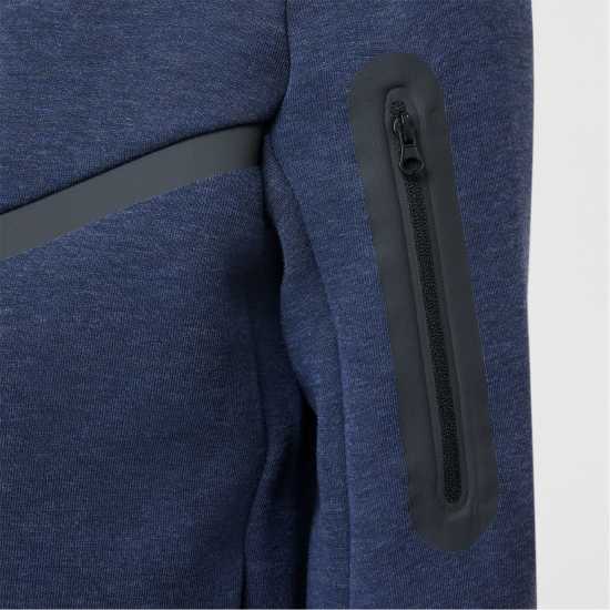 Детски суитчъри и блузи с качулки Nike Sportswear Tech Fleece Full-Zip Hoodie Juniors Obsidian Heathr Nike Sportswear Tech Fleece Full-Zip Hoodie Juniors Obsidian Heathr Детски суитчъри и блузи с качулки